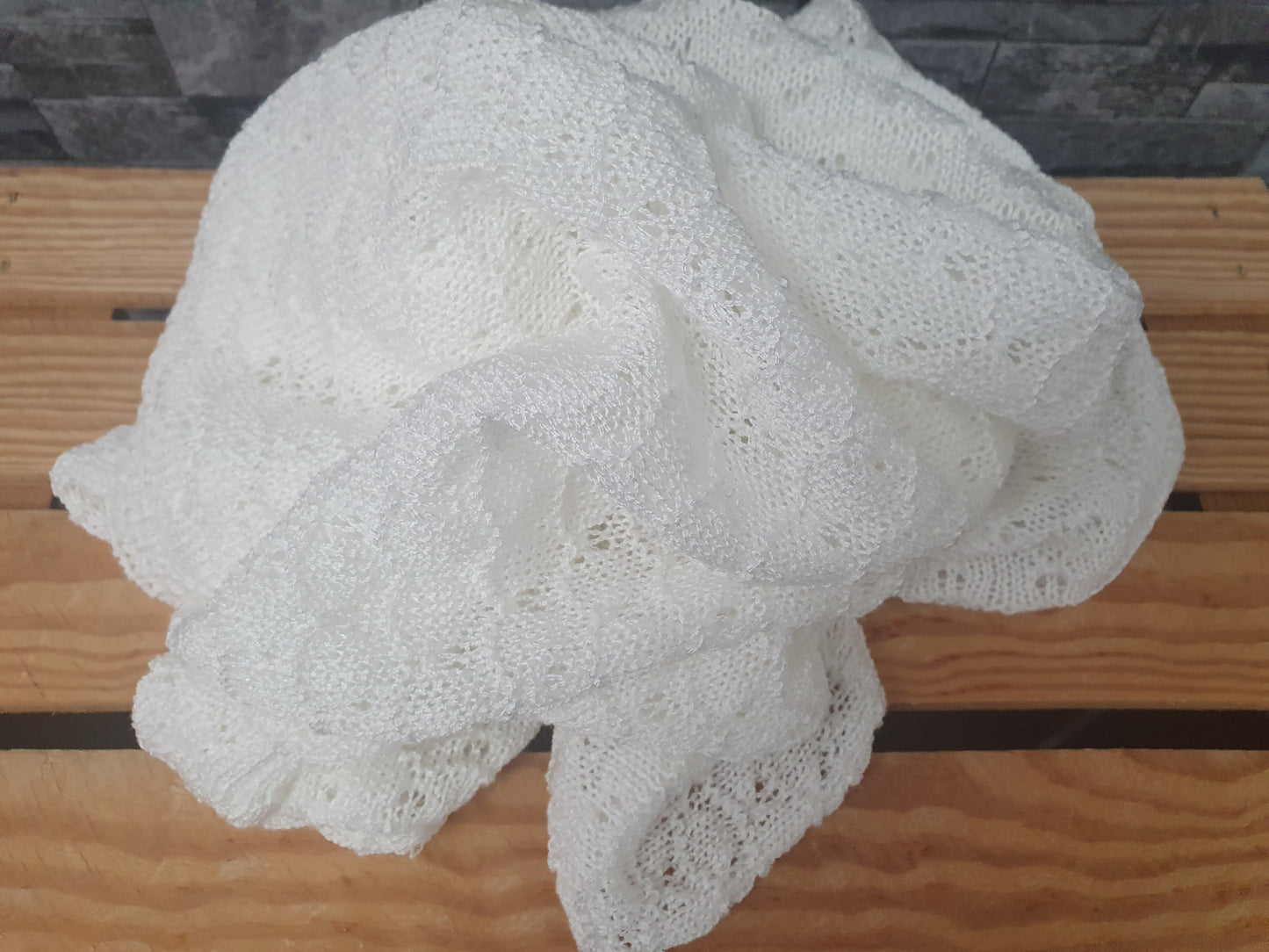 Made In Italy Cardigan Strickjacke Weiß Größe 38-42 Einheitsgröße