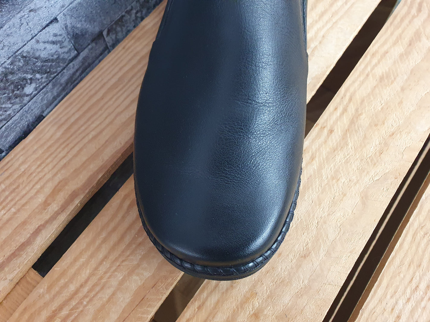 Damen Axel Comfort Leder Gesundheitsschuhe Weite H Schwarz Gr.42