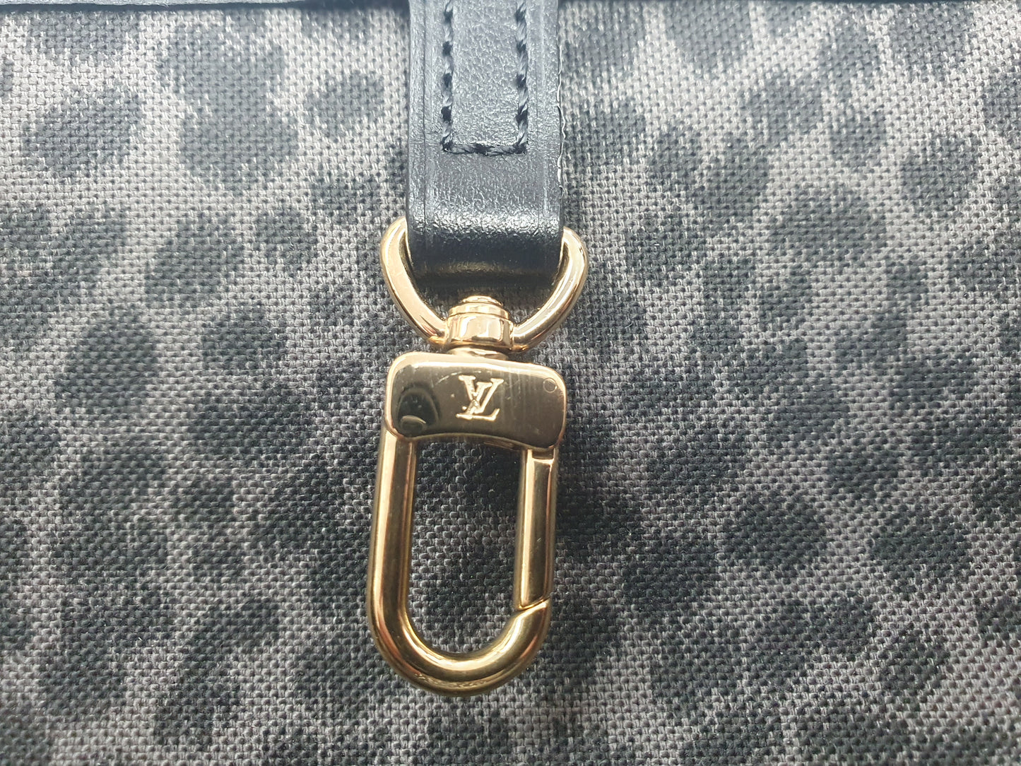 Original Louis Vuitton Neverfull MM Wild at Heart Schwarz Leder Neuwertig