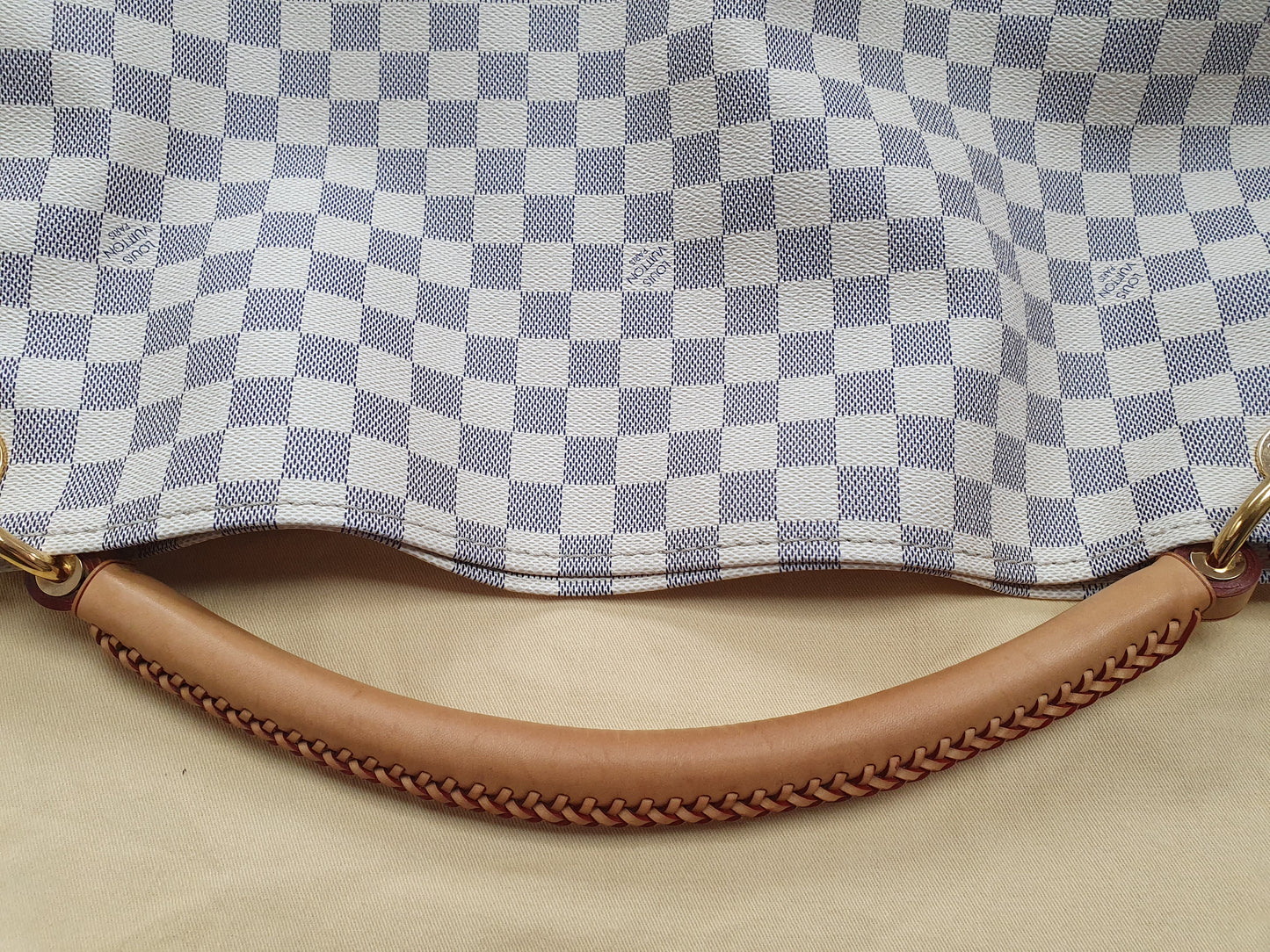 Original Louis Vuitton Artsy GM Azur Canvas