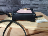 Original Louis Vuitton Trunk Vertical Epi Leder Rosa Handytasche