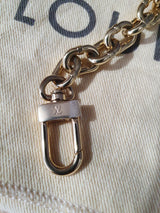 Original Louis Vuitton Trunk Vertical Epi Leder Rosa Handytasche