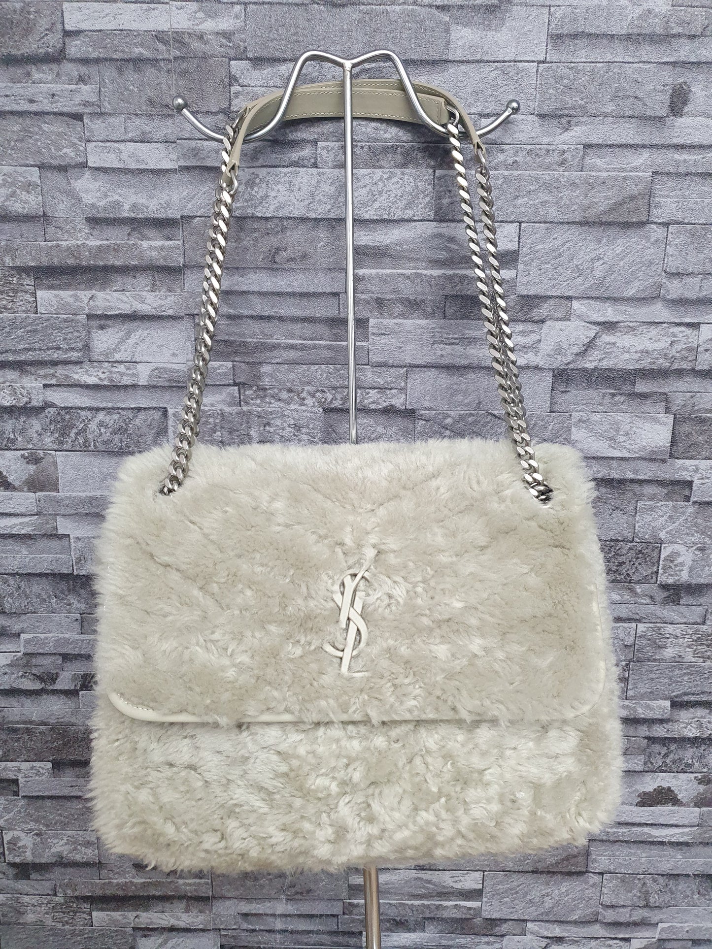 NEU ! Saint Laurent YSL  Nikki Medium Schultertasche  Leder