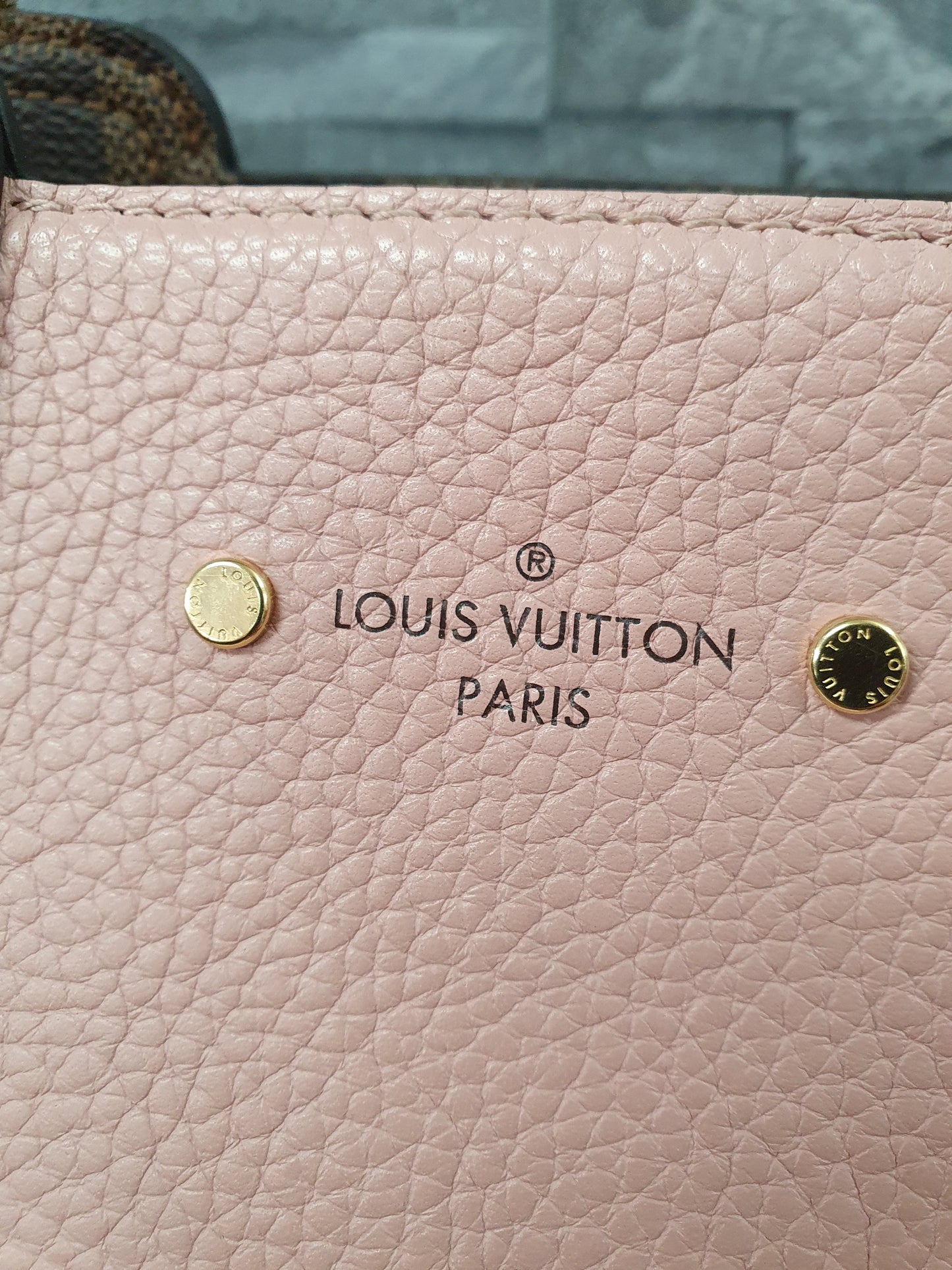 Original Louis Vuitton Jersey MM Ebene Magnolia Schultertasche FullSet