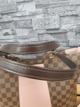 Original Louis Vuitton Jersey MM Ebene Magnolia Schultertasche FullSet