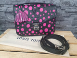 NEU! Original Louis Vuitton Metis Kusama Empreinte Leder Schwarz