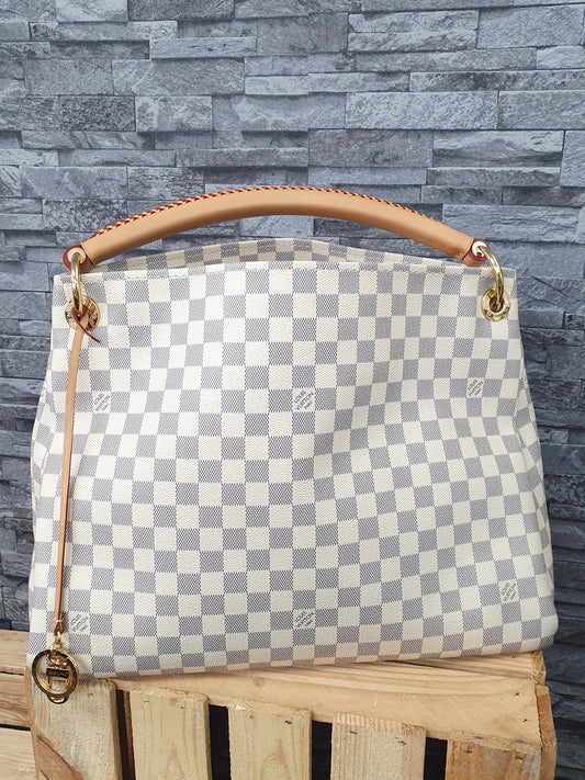 Original Louis Vuitton Artsy GM Azur Canvas