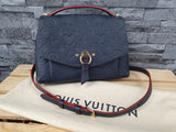 Original Louis Vuitton Blanche BB Empreinte Leder Marine Rouge