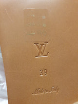 NEU! Original Louis Vuitton Zehentrenner Sandalen Escale  Rouge  Palma Flat Gr.39