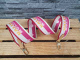 NEU! Original Louis Vuitton Diane Schulterriemen Textil  Schultergurt Pink