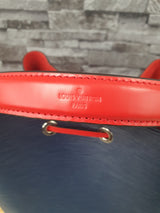 Original Louis Vuitton NeoNoe Epi Leder Blau Rot FullSet