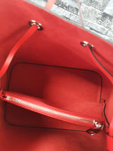 Original Louis Vuitton NeoNoe Epi Leder Blau Rot FullSet