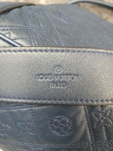 Original Louis Vuitton Antheia Ixia Leder Schultertasche Blau