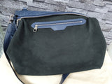 Original Louis Vuitton Antheia Ixia Leder Schultertasche Blau