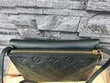 Original Louis Vuitton Twice Crossbody Empreinte Leder Schwarz