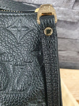 Original Louis Vuitton Twice Crossbody Empreinte Leder Schwarz