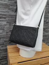 Original Louis Vuitton Pallas BB Empreinte Leder Schwarz