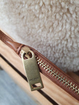 Original Saint Laurent Schultertasche Hobo Bag Lammfell Neuwertig