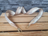 NEU! Original Louis Vuitton Schulterriemen  Textil  Schultergurt Beige