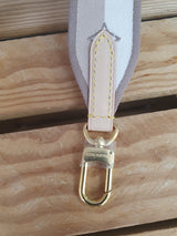 NEU! Original Louis Vuitton Schulterriemen  Textil  Schultergurt Beige