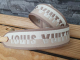 NEU! Original Louis Vuitton Schulterriemen  Textil  Schultergurt Beige