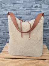Original Saint Laurent Schultertasche Hobo Bag Lammfell