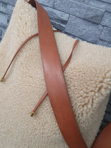 Original Saint Laurent Schultertasche Hobo Bag Lammfell