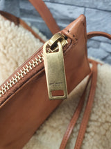 Original Saint Laurent Schultertasche Hobo Bag Lammfell