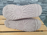 UGG Boots Mini Bailey Button Dusk Rosa Lammfell   Wildleder Gr.40 NEU
