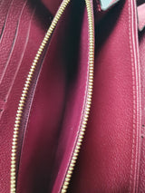 Original Louis Vuitton Geldbörse Zippy Empreinte Leder Aurore