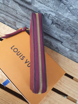 Original Louis Vuitton Geldbörse Zippy Empreinte Leder Aurore