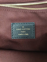 Original Louis Vuitton Travel Bag Schultertasche Monogram Empreinte Leder Schwarz