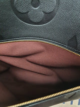 Original Louis Vuitton Travel Bag Schultertasche Monogram Empreinte Leder Schwarz