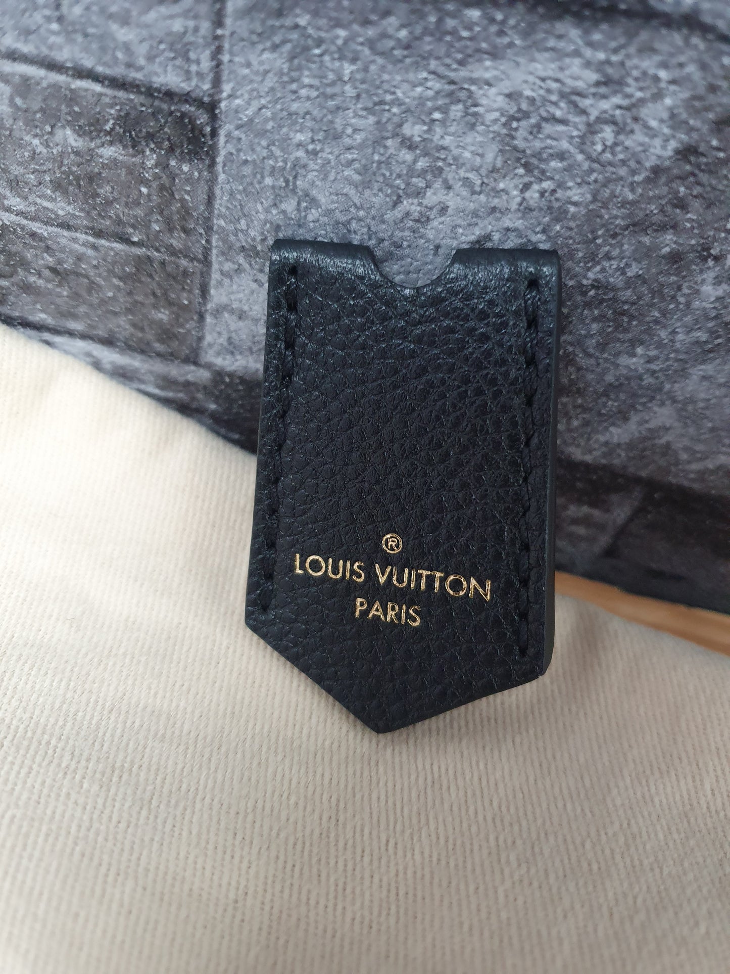 NEU! Original Louis Vuitton Travel Tasche Giant Reisetasche Empreinte Leder Schwarz