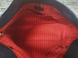 Original Louis Vuitton Artsy MM Empreinte Leder Marine Rouge FullSet
