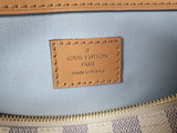 Original Louis Vuitton Speedy Azur Canvas Schulterriemen Neuwertig