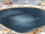 Original Louis Vuitton Speedy Azur Canvas Schulterriemen Neuwertig