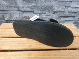Herren Magnus Pantolette 2x  Klett  Lederinnensohle PU  Comfort