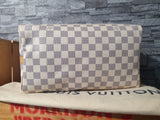 Original Louis Vuitton Speedy Azur Canvas Schulterriemen Neuwertig