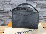 NEU! Original Louis Vuitton Pallas BB  Crossbody Empreinte Leder Schwarz