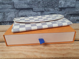 Original Louis Vuitton Emilie Geldbörse Damier  Wallet Azur Canvas Rosa