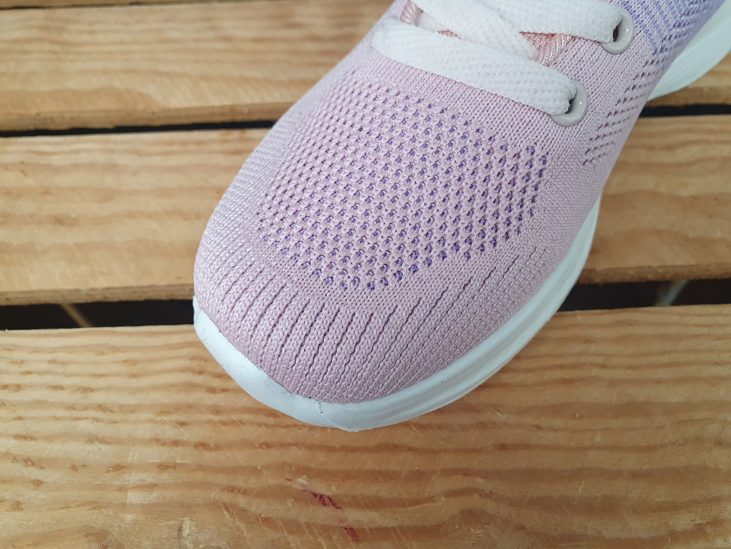 Damen Sneaker Sportschuhe Schuhe  Pink &  Grau