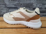 Damen Sneaker Schuhe Beige &  Grau Schuhe