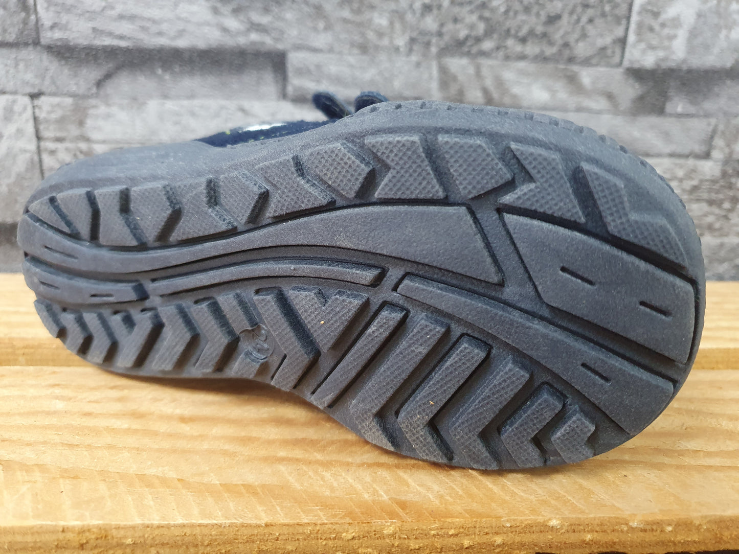 Happy Bee Babyschuhe aus Leder mit Klettverschluss – Lila & Blau