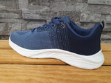 Herren Sneaker Sportschuhe Blau Freizeit