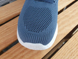 Herren Sneaker Sportschuhe Blau Freizeit