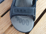 Magnus Herren Sandalen PU Sohle  Grau  Klett