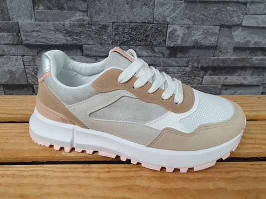 Sneaker Damen Grau Schuhe Freizeitschuhe Größe 36-39