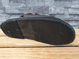 Magnus Herren Sandalen Sandalette Schuhe Braun 3 x Schnalle Größe 41-46