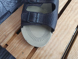 Magnus Herren Sandalen Sandalette Schuhe Braun 3 x Schnalle Größe 41-46